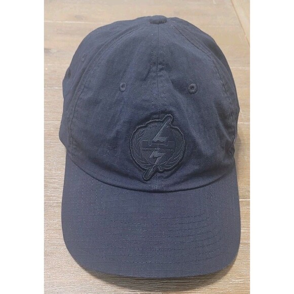 HTF Nike LeBron James Heritage86 Hat Cap Black Strapback Swoosh Akron OH STRIVE - Picture 1 of 7